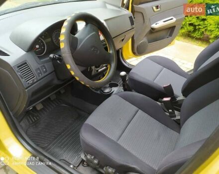 Жовтий Хендай Гетц, об'ємом двигуна 1.4 л та пробігом 37 тис. км за 5200 $, фото 26 на Automoto.ua