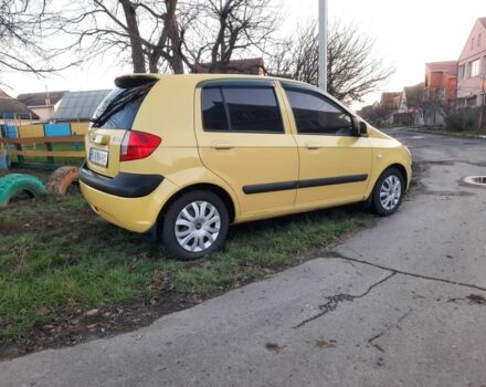 Желтый Хендай Гетц, объемом двигателя 1.4 л и пробегом 250 тыс. км за 3900 $, фото 8 на Automoto.ua