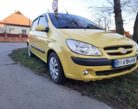 Желтый Хендай Гетц, объемом двигателя 1.4 л и пробегом 250 тыс. км за 3900 $, фото 11 на Automoto.ua