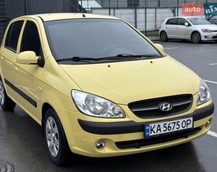 Жовтий Хендай Гетц, об'ємом двигуна 1.6 л та пробігом 93 тис. км за 6400 $, фото 13 на Automoto.ua