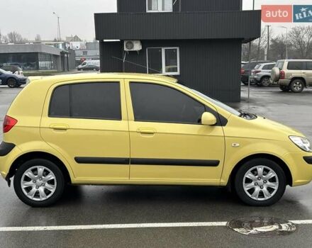 Жовтий Хендай Гетц, об'ємом двигуна 1.6 л та пробігом 93 тис. км за 6400 $, фото 3 на Automoto.ua