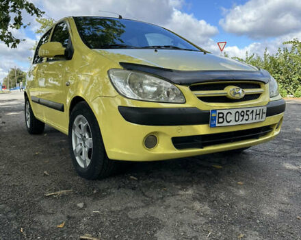 Жовтий Хендай Гетц, об'ємом двигуна 1.4 л та пробігом 207 тис. км за 4700 $, фото 9 на Automoto.ua