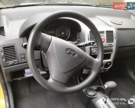 Жовтий Хендай Гетц, об'ємом двигуна 1.4 л та пробігом 137 тис. км за 5200 $, фото 11 на Automoto.ua