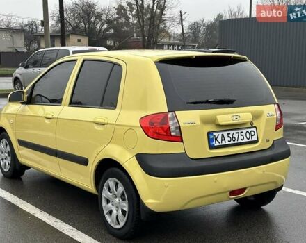 Жовтий Хендай Гетц, об'ємом двигуна 1.6 л та пробігом 93 тис. км за 6400 $, фото 6 на Automoto.ua