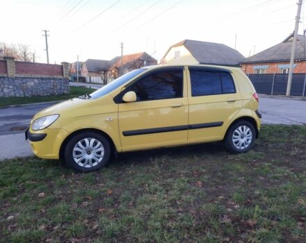 Желтый Хендай Гетц, объемом двигателя 1.4 л и пробегом 250 тыс. км за 3900 $, фото 3 на Automoto.ua