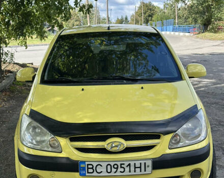 Жовтий Хендай Гетц, об'ємом двигуна 1.4 л та пробігом 207 тис. км за 4700 $, фото 6 на Automoto.ua