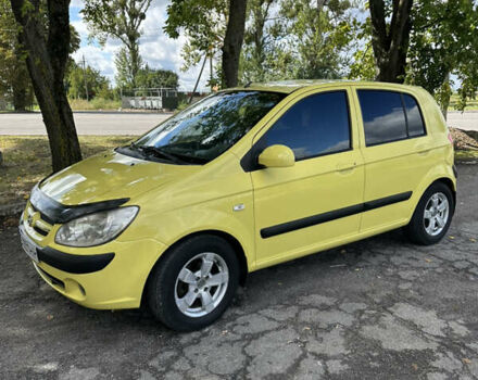 Жовтий Хендай Гетц, об'ємом двигуна 1.4 л та пробігом 207 тис. км за 4700 $, фото 4 на Automoto.ua