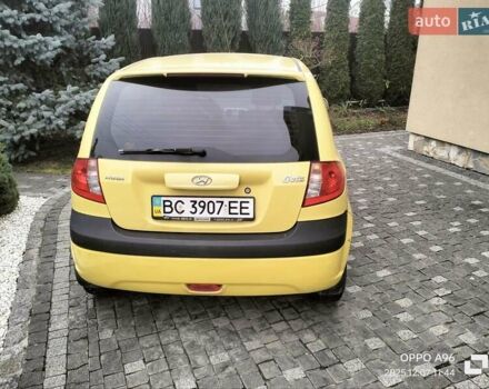 Жовтий Хендай Гетц, об'ємом двигуна 1.4 л та пробігом 137 тис. км за 5200 $, фото 3 на Automoto.ua