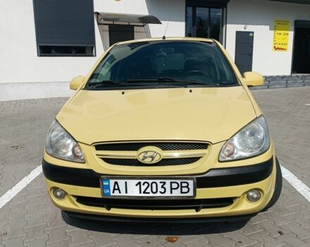 Желтый Хендай Гетц, объемом двигателя 1.4 л и пробегом 180 тыс. км за 4000 $, фото 4 на Automoto.ua