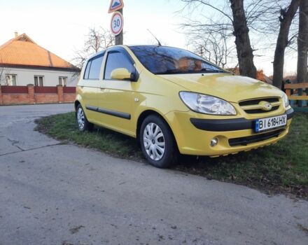 Желтый Хендай Гетц, объемом двигателя 1.4 л и пробегом 250 тыс. км за 3900 $, фото 10 на Automoto.ua