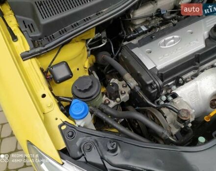 Жовтий Хендай Гетц, об'ємом двигуна 1.4 л та пробігом 37 тис. км за 5200 $, фото 47 на Automoto.ua