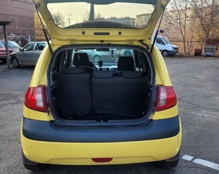Желтый Хендай Гетц, объемом двигателя 1.4 л и пробегом 218 тыс. км за 4000 $, фото 6 на Automoto.ua