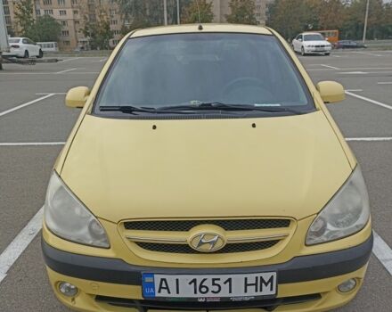 Желтый Хендай Гетц, объемом двигателя 1.6 л и пробегом 181 тыс. км за 4700 $, фото 2 на Automoto.ua