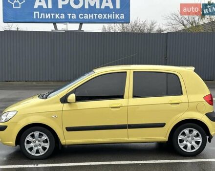 Жовтий Хендай Гетц, об'ємом двигуна 1.6 л та пробігом 93 тис. км за 6400 $, фото 5 на Automoto.ua