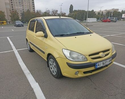 Желтый Хендай Гетц, объемом двигателя 1.6 л и пробегом 181 тыс. км за 4700 $, фото 1 на Automoto.ua