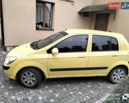 Жовтий Хендай Гетц, об'ємом двигуна 1.4 л та пробігом 137 тис. км за 5200 $, фото 2 на Automoto.ua