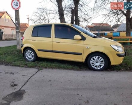Желтый Хендай Гетц, объемом двигателя 1.4 л и пробегом 238 тыс. км за 3900 $, фото 7 на Automoto.ua