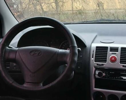 Желтый Хендай Гетц, объемом двигателя 1.4 л и пробегом 113 тыс. км за 4500 $, фото 5 на Automoto.ua