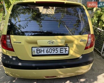Желтый Хендай Гетц, объемом двигателя 1.4 л и пробегом 173 тыс. км за 4000 $, фото 1 на Automoto.ua