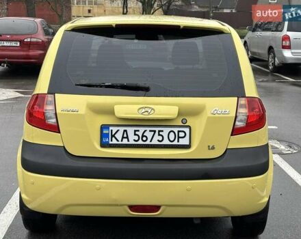 Жовтий Хендай Гетц, об'ємом двигуна 1.6 л та пробігом 93 тис. км за 6400 $, фото 2 на Automoto.ua