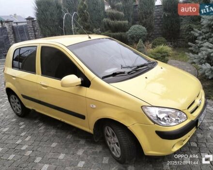 Жовтий Хендай Гетц, об'ємом двигуна 1.4 л та пробігом 137 тис. км за 5200 $, фото 1 на Automoto.ua