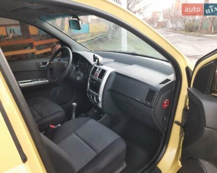 Желтый Хендай Гетц, объемом двигателя 1.4 л и пробегом 238 тыс. км за 3900 $, фото 15 на Automoto.ua