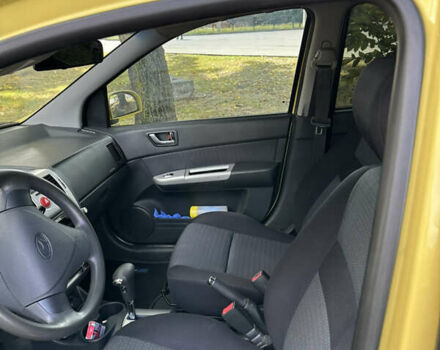 Жовтий Хендай Гетц, об'ємом двигуна 1.4 л та пробігом 207 тис. км за 4700 $, фото 22 на Automoto.ua