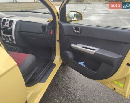 Жовтий Хендай Гетц, об'ємом двигуна 1.4 л та пробігом 256 тис. км за 6000 $, фото 24 на Automoto.ua