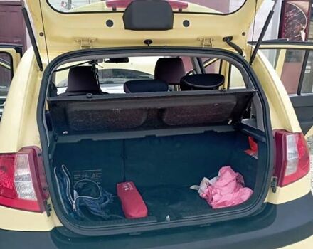 Жовтий Хендай Гетц, об'ємом двигуна 1.4 л та пробігом 118 тис. км за 5800 $, фото 22 на Automoto.ua