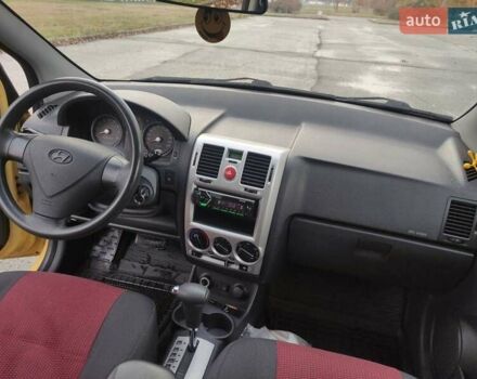 Жовтий Хендай Гетц, об'ємом двигуна 1.4 л та пробігом 256 тис. км за 6000 $, фото 22 на Automoto.ua