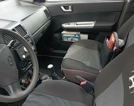 Желтый Хендай Гетц, объемом двигателя 1.4 л и пробегом 120 тыс. км за 5750 $, фото 11 на Automoto.ua