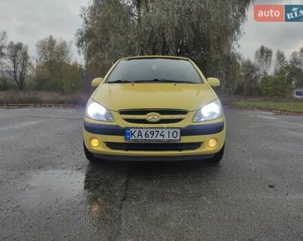 Жовтий Хендай Гетц, об'ємом двигуна 1.4 л та пробігом 256 тис. км за 6000 $, фото 30 на Automoto.ua