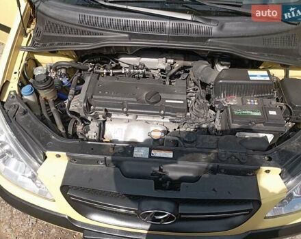 Желтый Хендай Гетц, объемом двигателя 1.4 л и пробегом 120 тыс. км за 5750 $, фото 20 на Automoto.ua