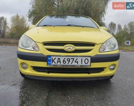 Жовтий Хендай Гетц, об'ємом двигуна 1.4 л та пробігом 256 тис. км за 6000 $, фото 1 на Automoto.ua