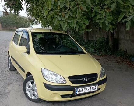 Жовтий Хендай Гетц, об'ємом двигуна 1.4 л та пробігом 118 тис. км за 5800 $, фото 15 на Automoto.ua