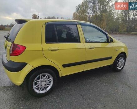 Жовтий Хендай Гетц, об'ємом двигуна 1.4 л та пробігом 256 тис. км за 6000 $, фото 7 на Automoto.ua