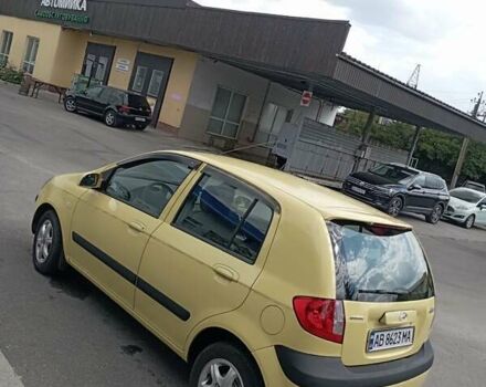 Желтый Хендай Гетц, объемом двигателя 1.4 л и пробегом 120 тыс. км за 5750 $, фото 9 на Automoto.ua