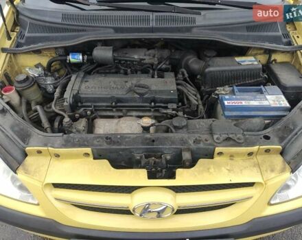 Жовтий Хендай Гетц, об'ємом двигуна 1.4 л та пробігом 256 тис. км за 6000 $, фото 27 на Automoto.ua