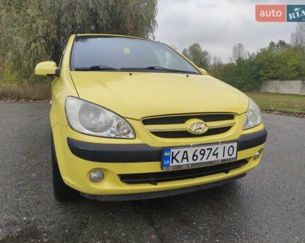 Жовтий Хендай Гетц, об'ємом двигуна 1.4 л та пробігом 256 тис. км за 6000 $, фото 10 на Automoto.ua