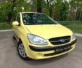 Желтый Хендай Гетц, объемом двигателя 1.4 л и пробегом 92 тыс. км за 6000 $, фото 1 на Automoto.ua
