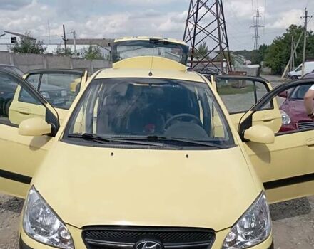 Жовтий Хендай Гетц, об'ємом двигуна 1.4 л та пробігом 118 тис. км за 5800 $, фото 16 на Automoto.ua