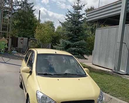 Желтый Хендай Гетц, объемом двигателя 1.4 л и пробегом 120 тыс. км за 5750 $, фото 10 на Automoto.ua
