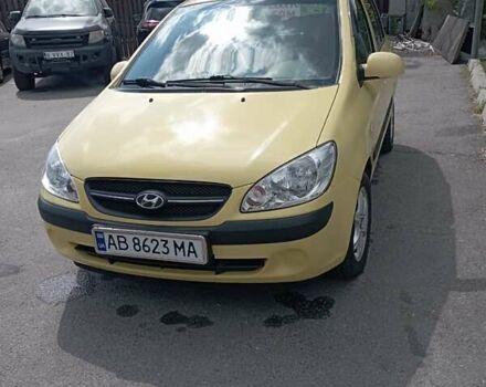Желтый Хендай Гетц, объемом двигателя 1.4 л и пробегом 120 тыс. км за 5750 $, фото 5 на Automoto.ua