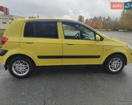 Жовтий Хендай Гетц, об'ємом двигуна 1.4 л та пробігом 256 тис. км за 6000 $, фото 8 на Automoto.ua