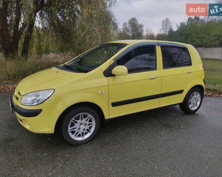 Жовтий Хендай Гетц, об'ємом двигуна 1.4 л та пробігом 256 тис. км за 6000 $, фото 3 на Automoto.ua