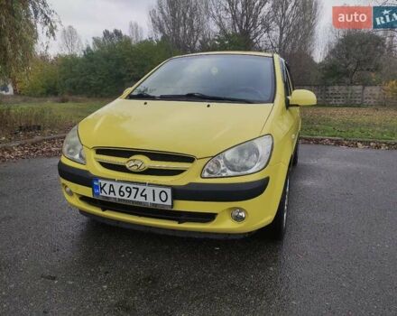 Жовтий Хендай Гетц, об'ємом двигуна 1.4 л та пробігом 256 тис. км за 6000 $, фото 2 на Automoto.ua