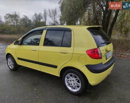 Жовтий Хендай Гетц, об'ємом двигуна 1.4 л та пробігом 256 тис. км за 6000 $, фото 5 на Automoto.ua