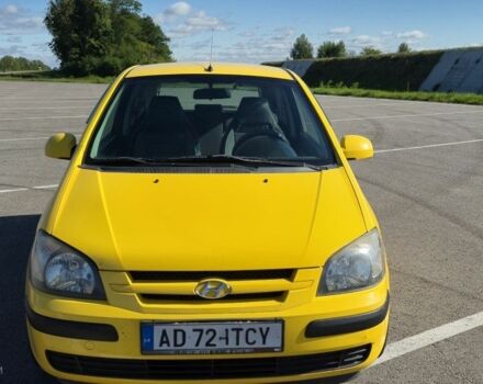 Желтый Хендай Гетц, объемом двигателя 1 л и пробегом 223 тыс. км за 3500 $, фото 3 на Automoto.ua