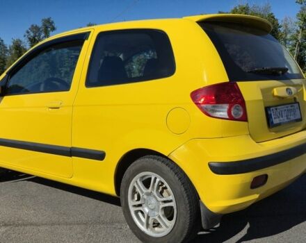Желтый Хендай Гетц, объемом двигателя 1 л и пробегом 223 тыс. км за 3500 $, фото 1 на Automoto.ua