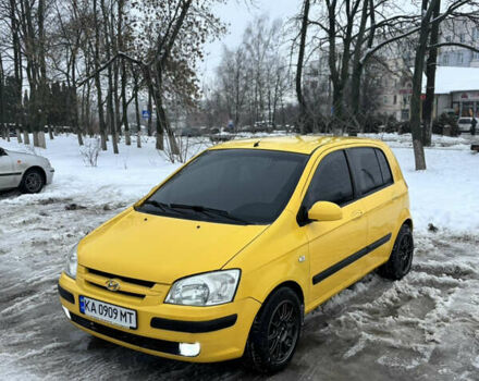 Жовтий Хендай Гетц, об'ємом двигуна 1.3 л та пробігом 220 тис. км за 2950 $, фото 1 на Automoto.ua
